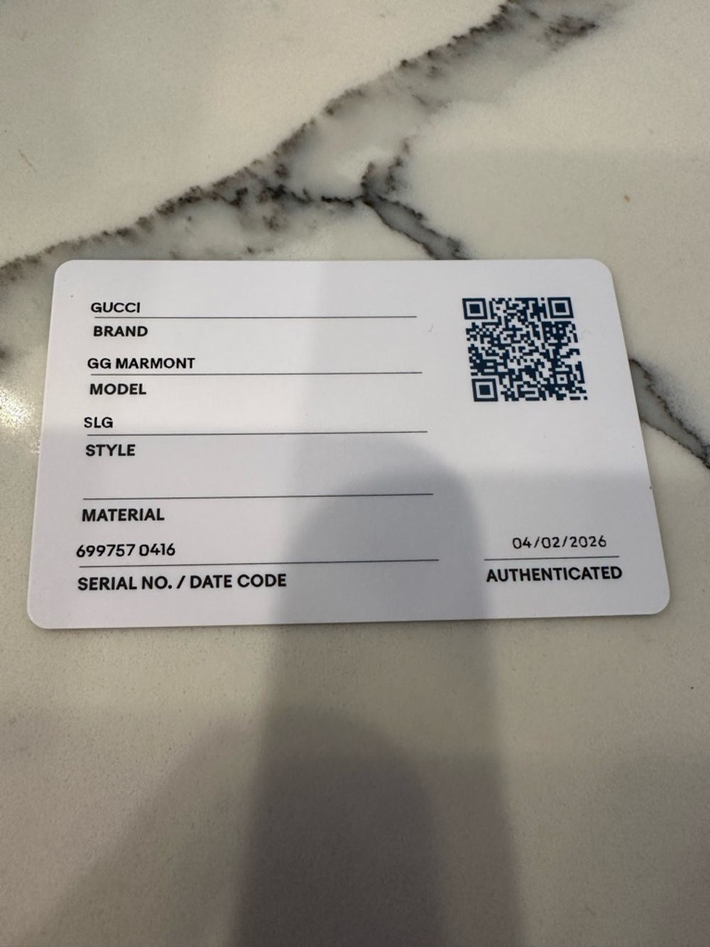 Gucci Black GG Marmont Mini Chain Bag - Picture 3 of 16